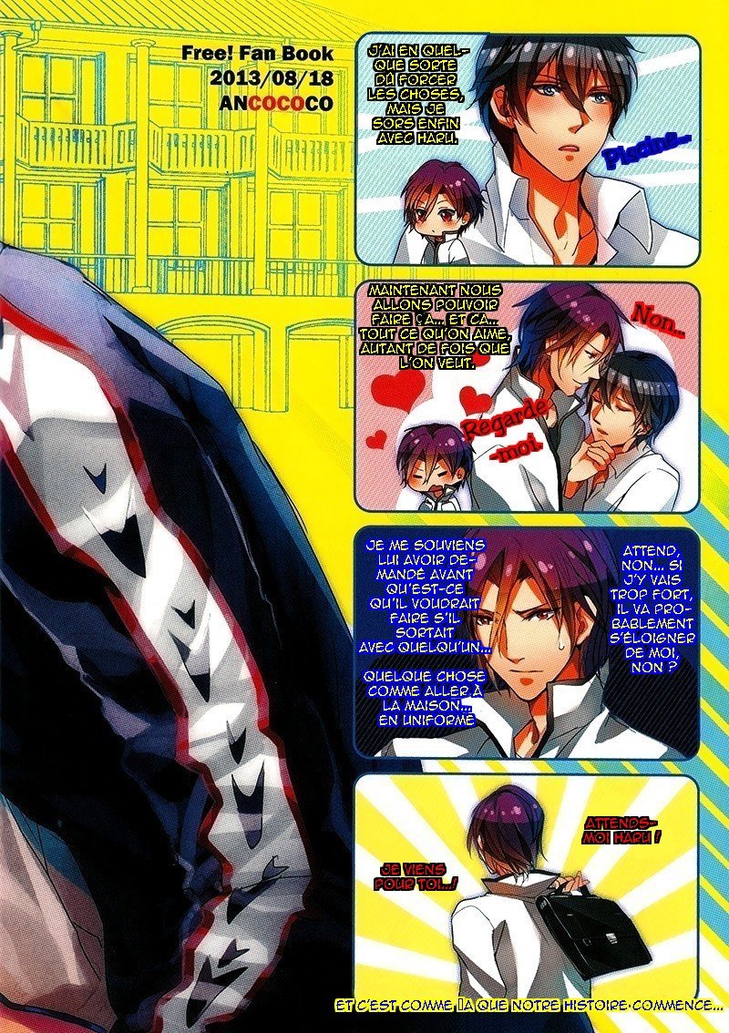 [ANCOCOCO (Sakura Hitsuji)] Free! dj – Awkward Summer Love [Fr] — 002