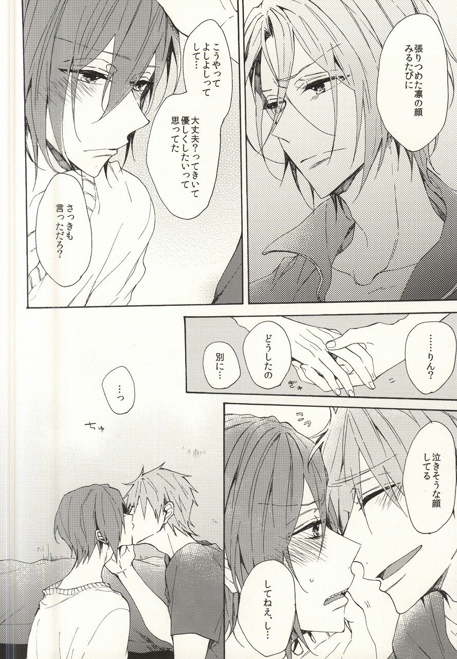 [madoromi (Narashima)] Free! dj – Mellow ga Yurusanai [JP] — 039