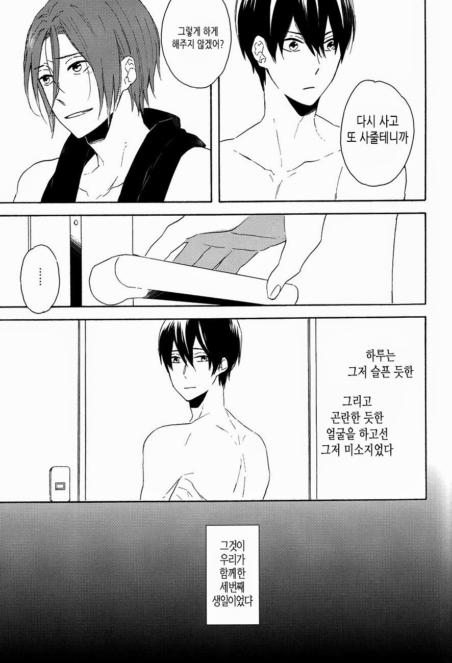 [Rokka] Free! dj – Haruka na Hibi no Kaidan, Noboru Sono Saki 1 [kr] — 028