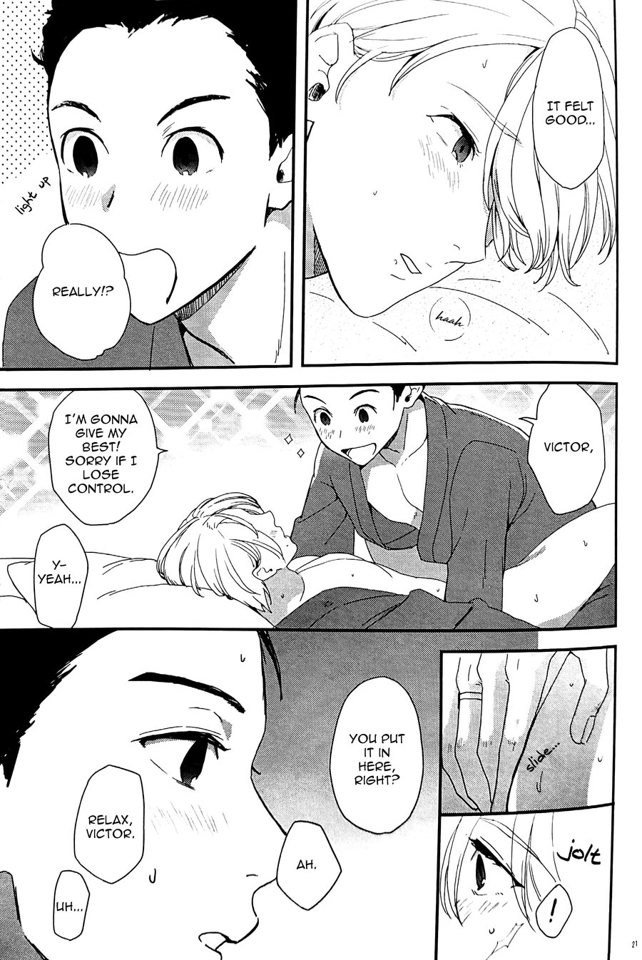 [M-style (M)] Koko ni ai ga aru nara – Yuri!!! on Ice dj [Eng] — 021