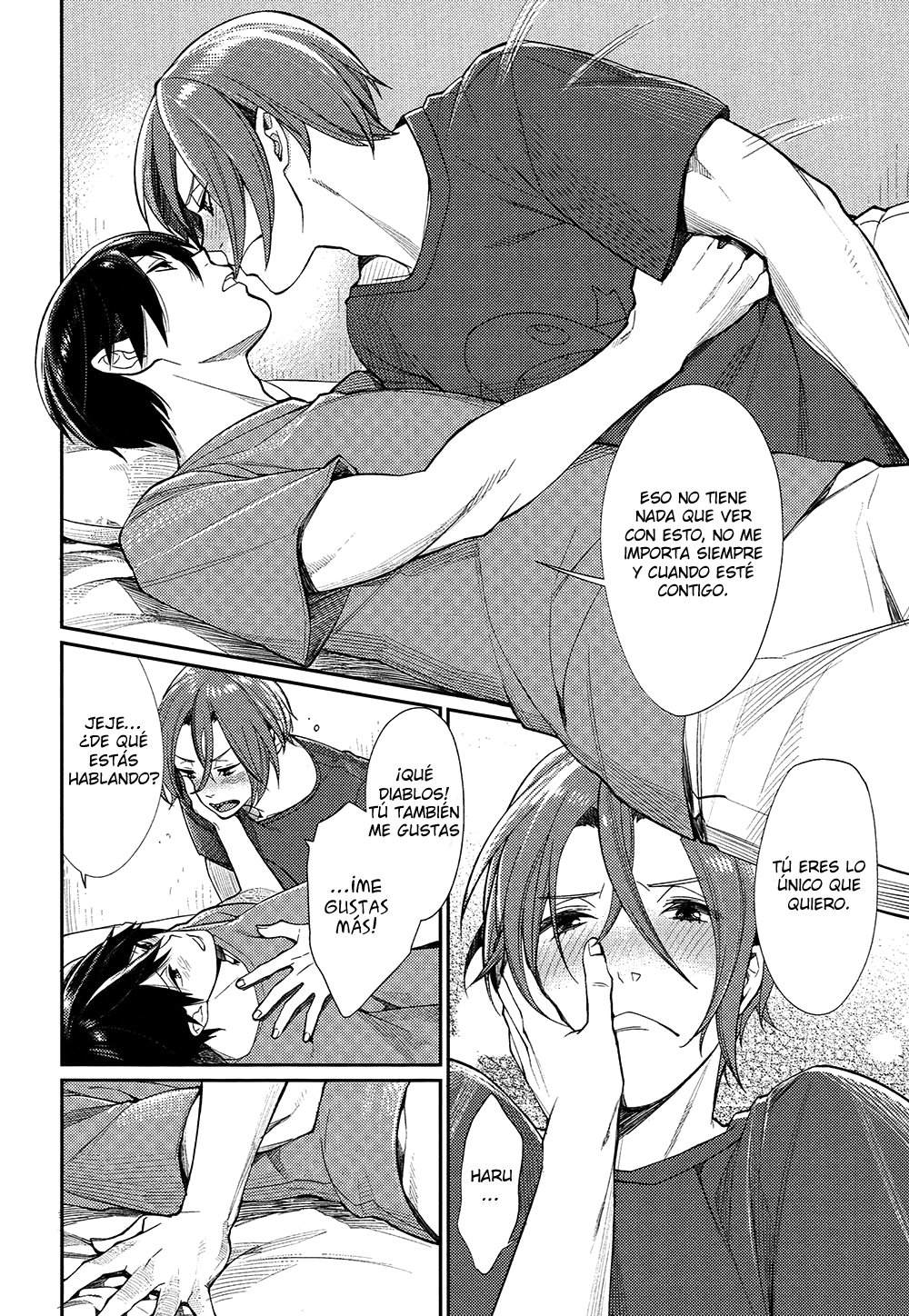 [Yakiniku Teishoku (Megumi)] Free! dj – Ring My Heart Bell [Esp] — 007