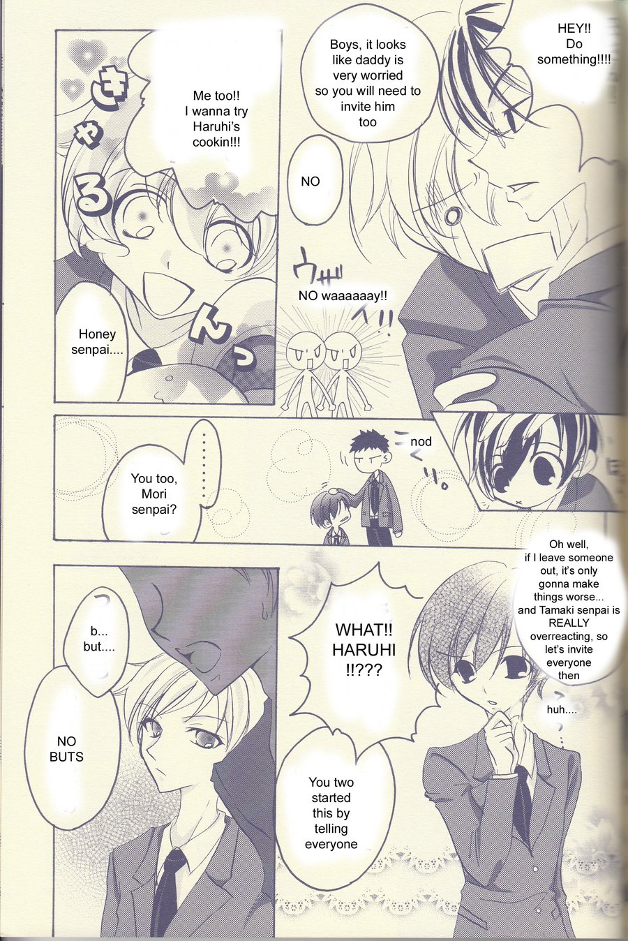 [Fuukatei] Roman koi shiyo! Roman ★ koishiyo – Ouran High School Host Club dj [Eng] — 024