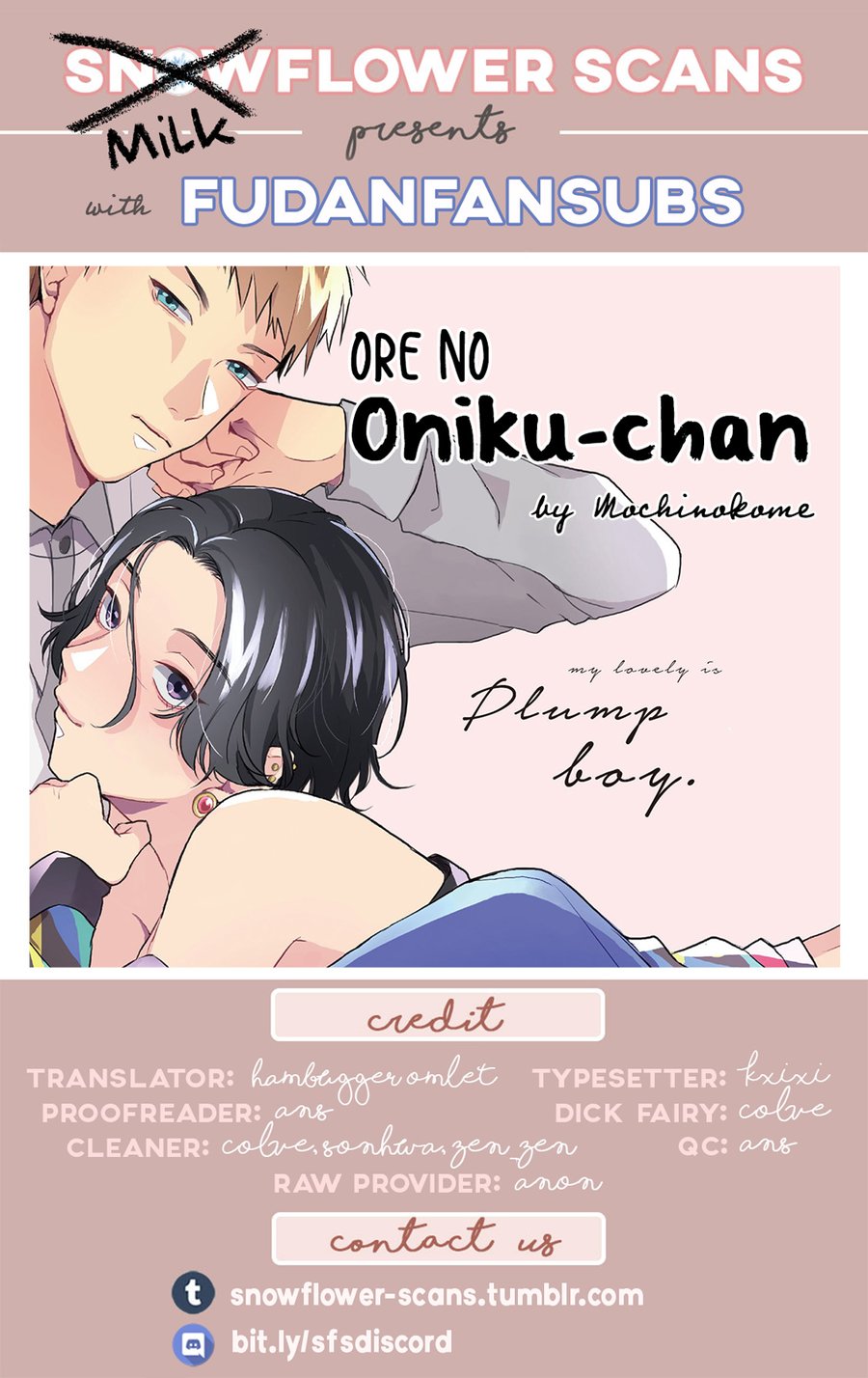 [Mochinokome] Ore no Oniku-chan [Eng] — 001
