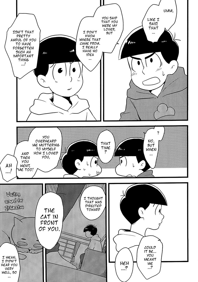 [FRONT3/ Mae] Osomatsu-san dj – Todo no tsumari, kore ga koidesu Kara [Eng] — 024