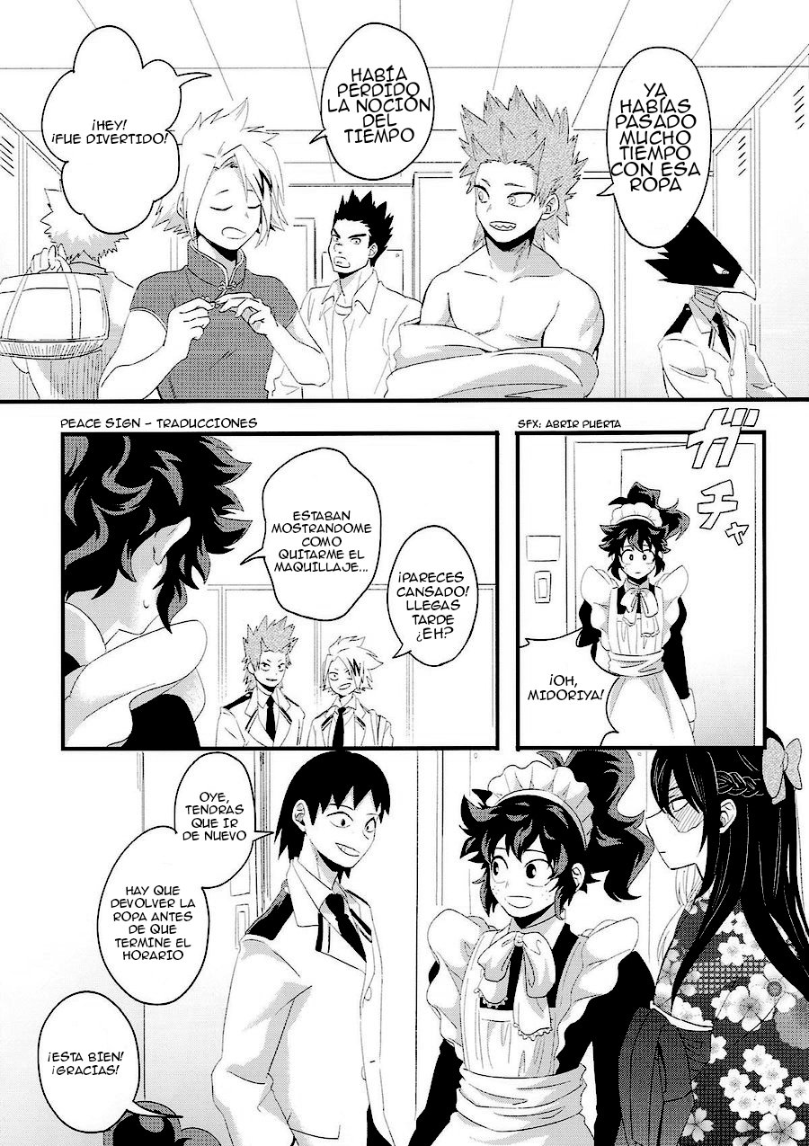[Soratobe. / enaka] Hana no Mitsu yori – Boku no Hero Academia dj [Esp] — 017