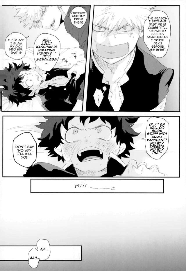 [MOMOCHI] Sono otoko jibun ni tsuki youchuui – Boku No Hero Academia dj [Eng] — 009