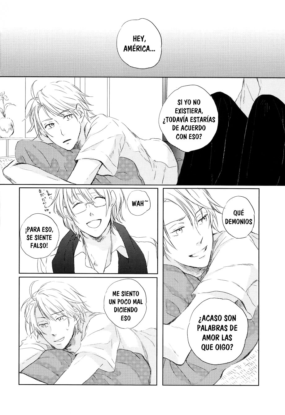 [Toka (Riko)] Hetalia dj – Hakujitsu no Rakka Chiten Made [Esp] — 018