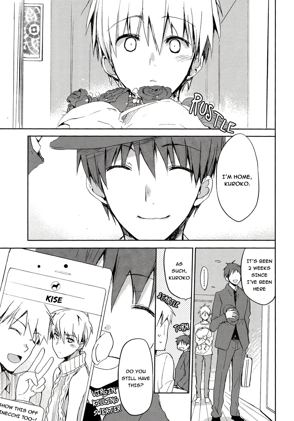 [Gouache Blue (Mizushima)] flower bouquet to you – Kuroko no Basuke dj [Eng] — 007