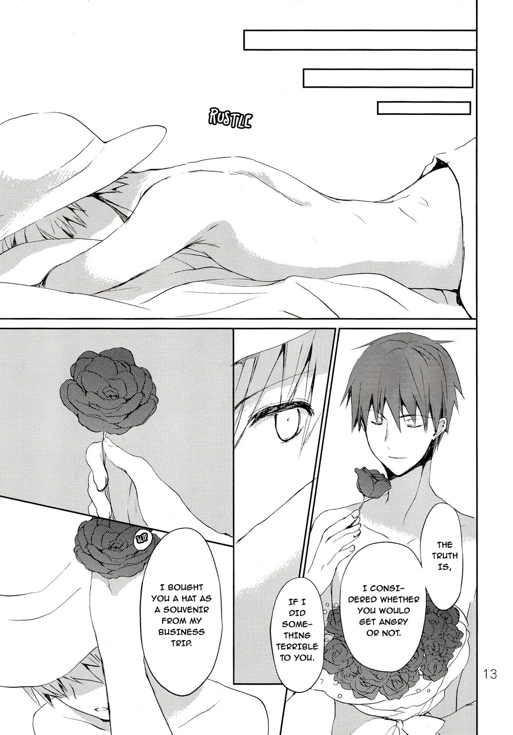 [Gouache Blue (Mizushima)] flower bouquet to you – Kuroko no Basuke dj [Eng] — 015