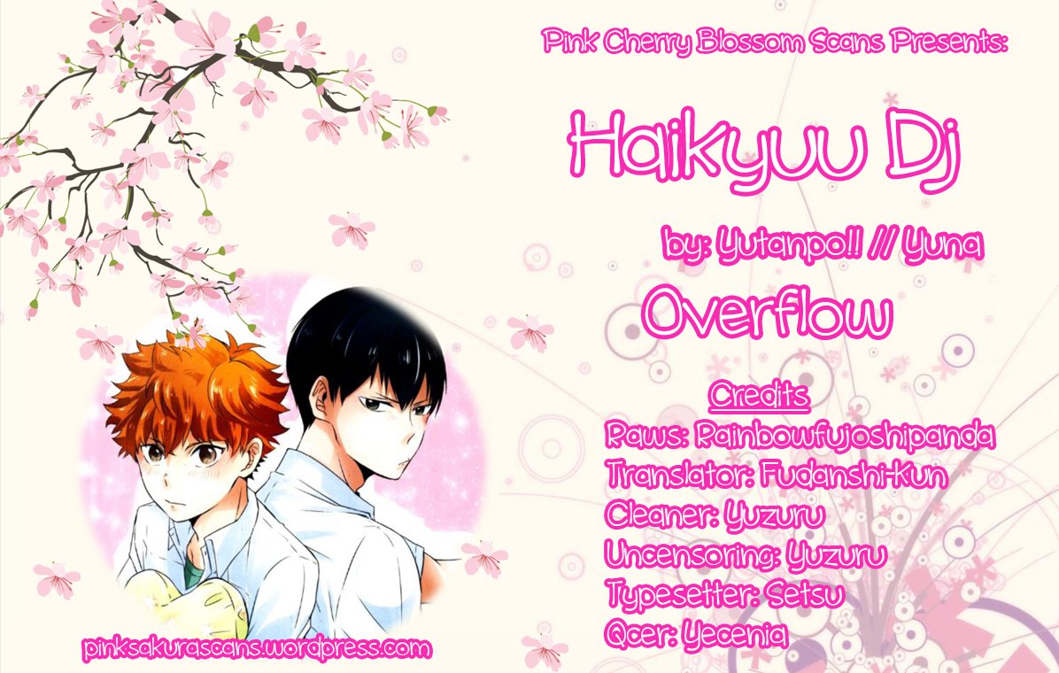 [Yutanpo!! (Yuna)] Haikyuu dj – Overflow [Eng] — 001