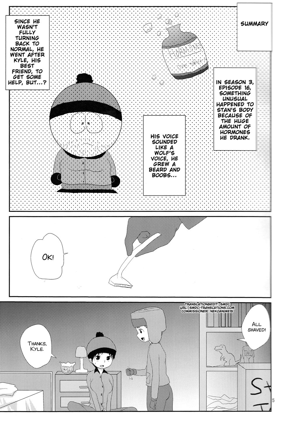 [Crystal Boy, Wanriky (Kumaneko, Wanriky)] Ore-tachi Isshou! Zuttomo da yo! – South Park dj [Eng] — 005