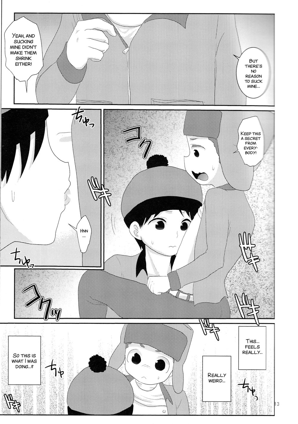 [Crystal Boy, Wanriky (Kumaneko, Wanriky)] Ore-tachi Isshou! Zuttomo da yo! – South Park dj [Eng] — 013