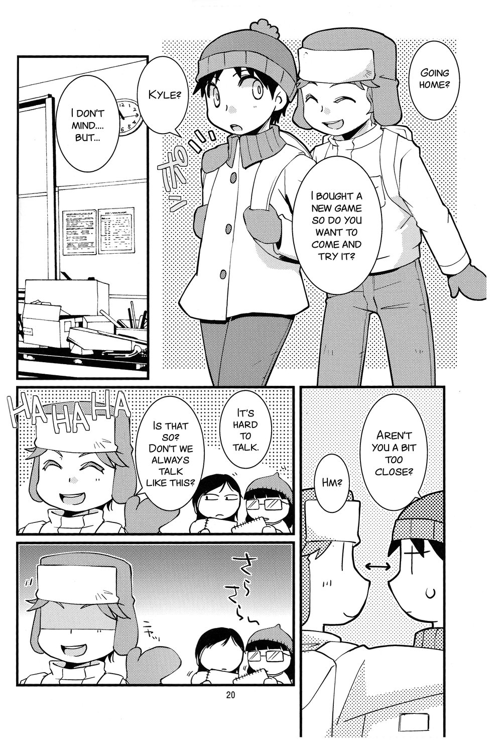 [Crystal Boy, Wanriky (Kumaneko, Wanriky)] Ore-tachi Isshou! Zuttomo da yo! – South Park dj [Eng] — 020