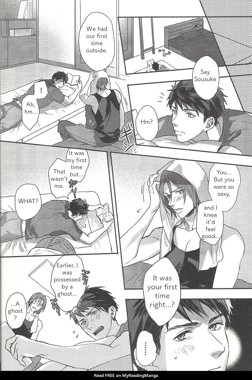 [SAKEPAPA (Ooki)] Mienai koi no Cupid – Free! dj [Eng] — 020