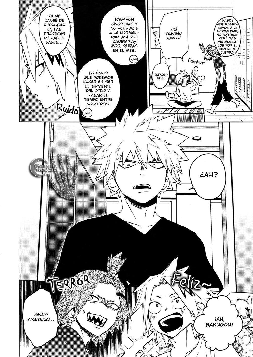[SCO.LABO (shoco)] SHUFFLE BOYS – Boku no Hero Academia dj [Esp] — 009