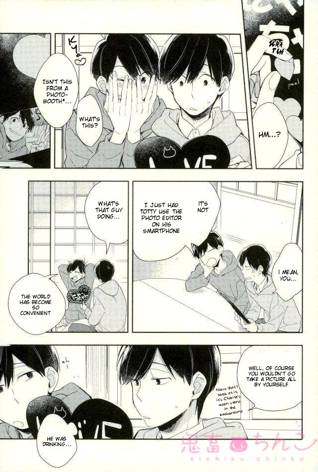 [komiyato (Spite)] からっぽ時間に会いに来て- Osomatsu-san dj [Eng] — 015