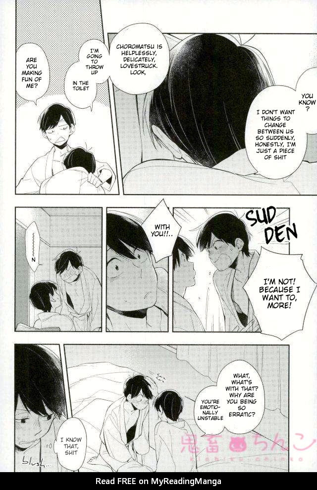 [komiyato (Spite)] からっぽ時間に会いに来て- Osomatsu-san dj [Eng] — 036