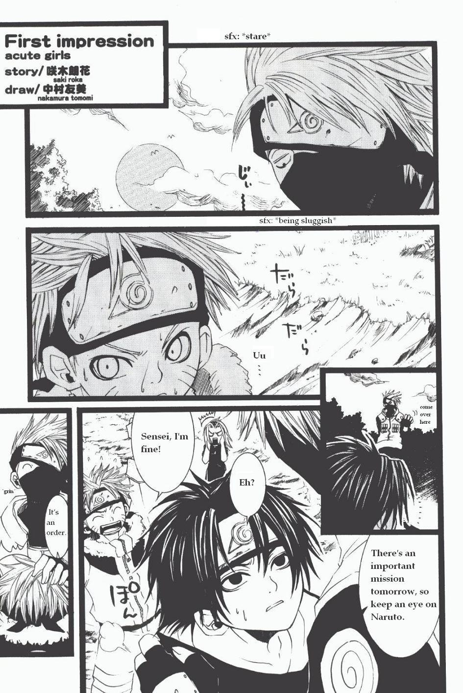 First impression & Sasuke of the Sharingan – Naruto dj [Eng] — 002
