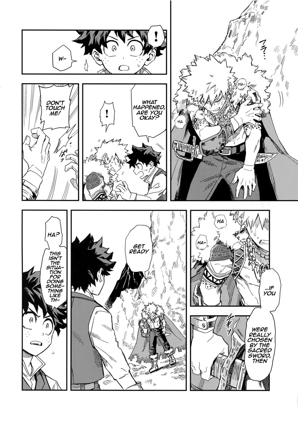 [Kometsubu (Rittiri)] The Story of the Sacred Sword with You and I – Boku no Hero Academia dj [Eng] — 011