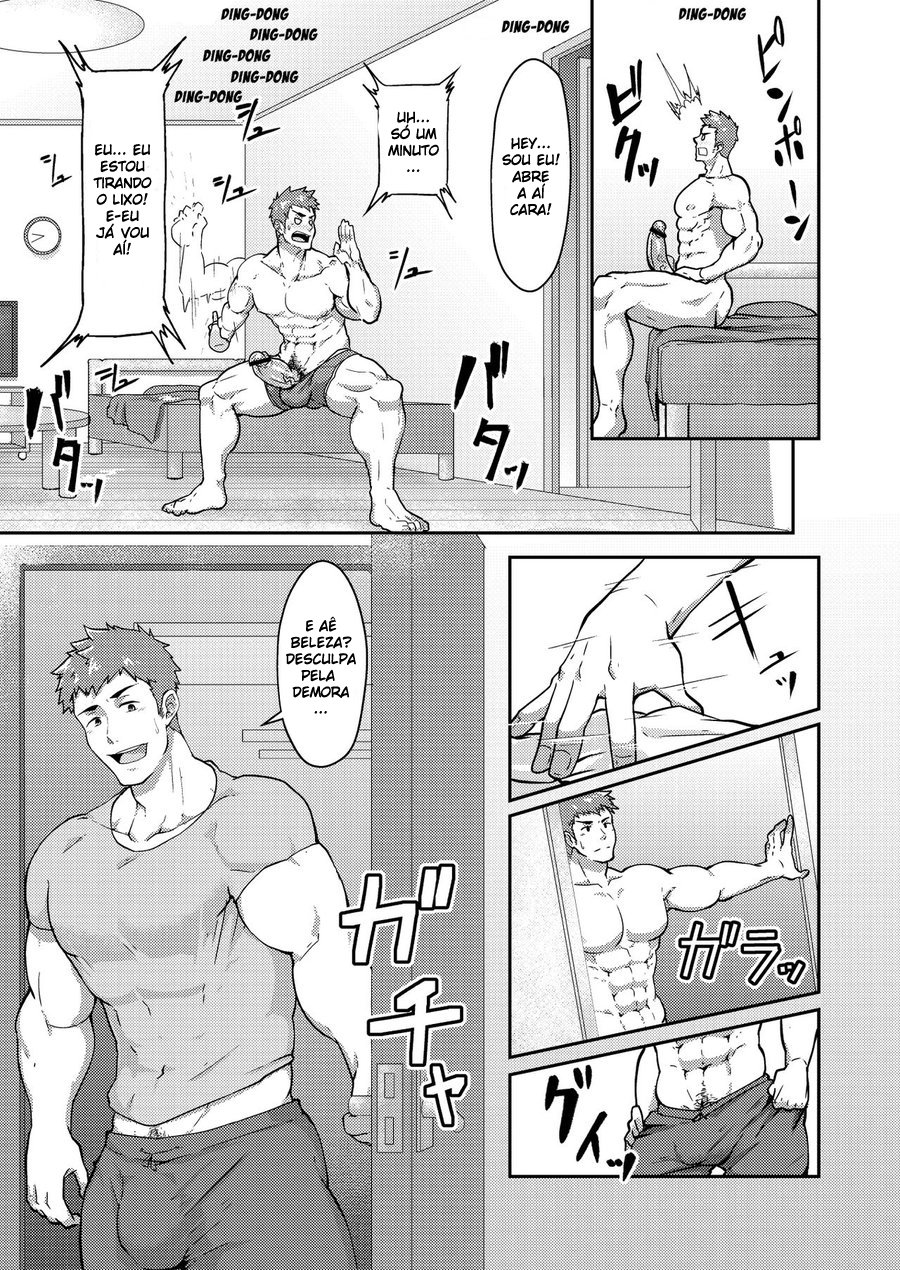 [PULIN Nabe (kakenari)] Natsuyasumi no Homo [PORTUGUESE] — 004