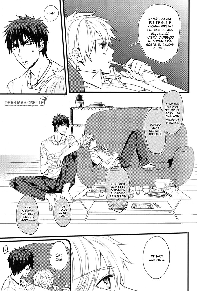 [TokiDoki (Kei)] Kuroko no Basuke dj – Distance [Esp] — 010