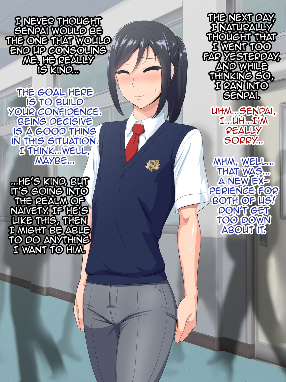 [Yuunagi no Senryokugai Butai (Nagi Ichi)] Senpai (♂) Kanojo (Kari) [Eng] — 027