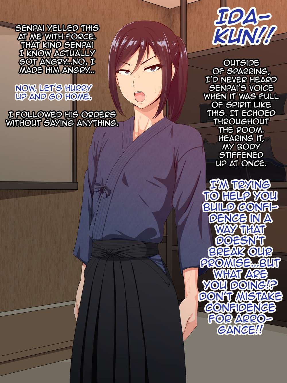 [Yuunagi no Senryokugai Butai (Nagi Ichi)] Senpai (♂) Kanojo (Kari) [Eng] — 055