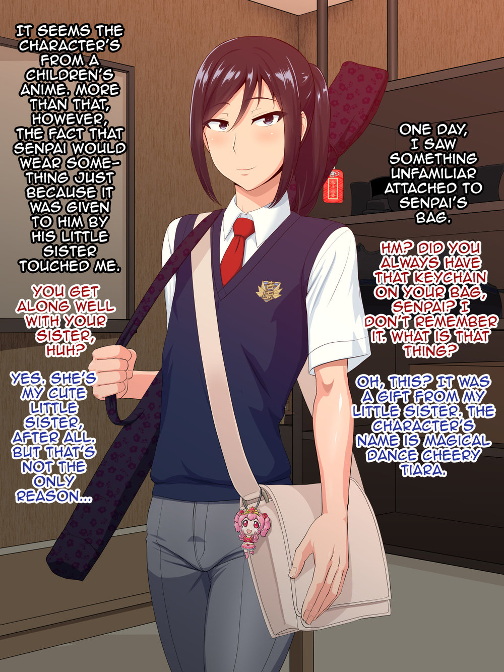 [Yuunagi no Senryokugai Butai (Nagi Ichi)] Senpai (♂) Kanojo (Kari) [Eng] — 073