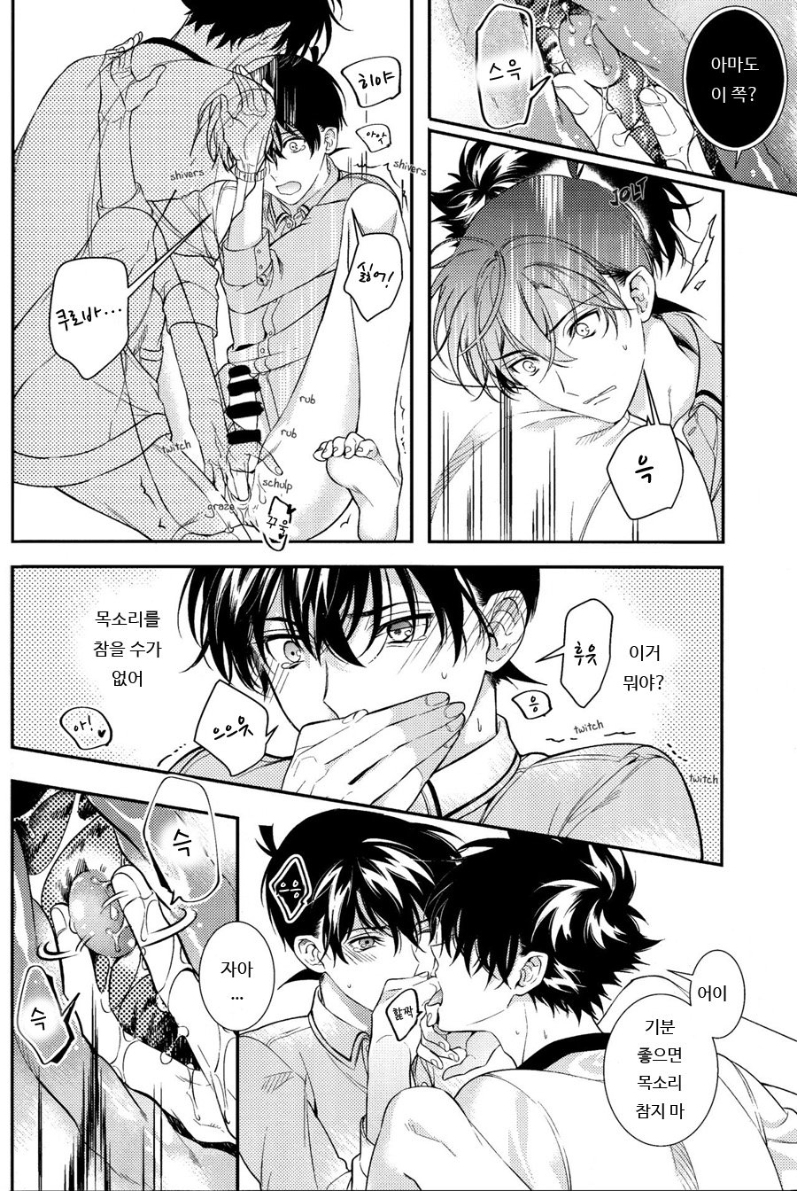 [Tetsu-Sabi (Huduki Roa)] Uso wa Koi no Hajimari – Detective Conan dj [kr] — 023