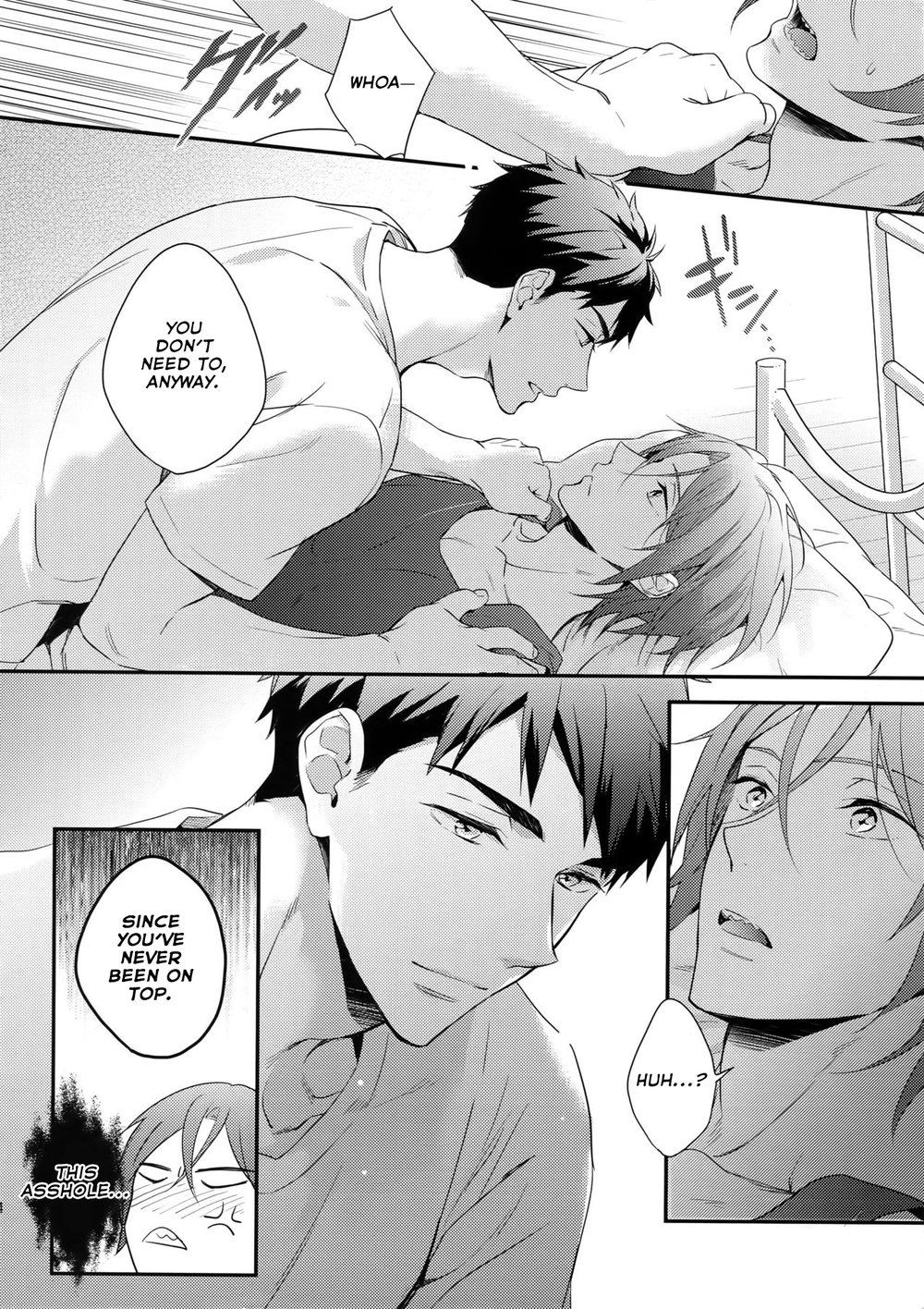 [PureSlider. (Matsuo)] Rin Matsuoka’s First Everything – Free! dj [Eng] — 013