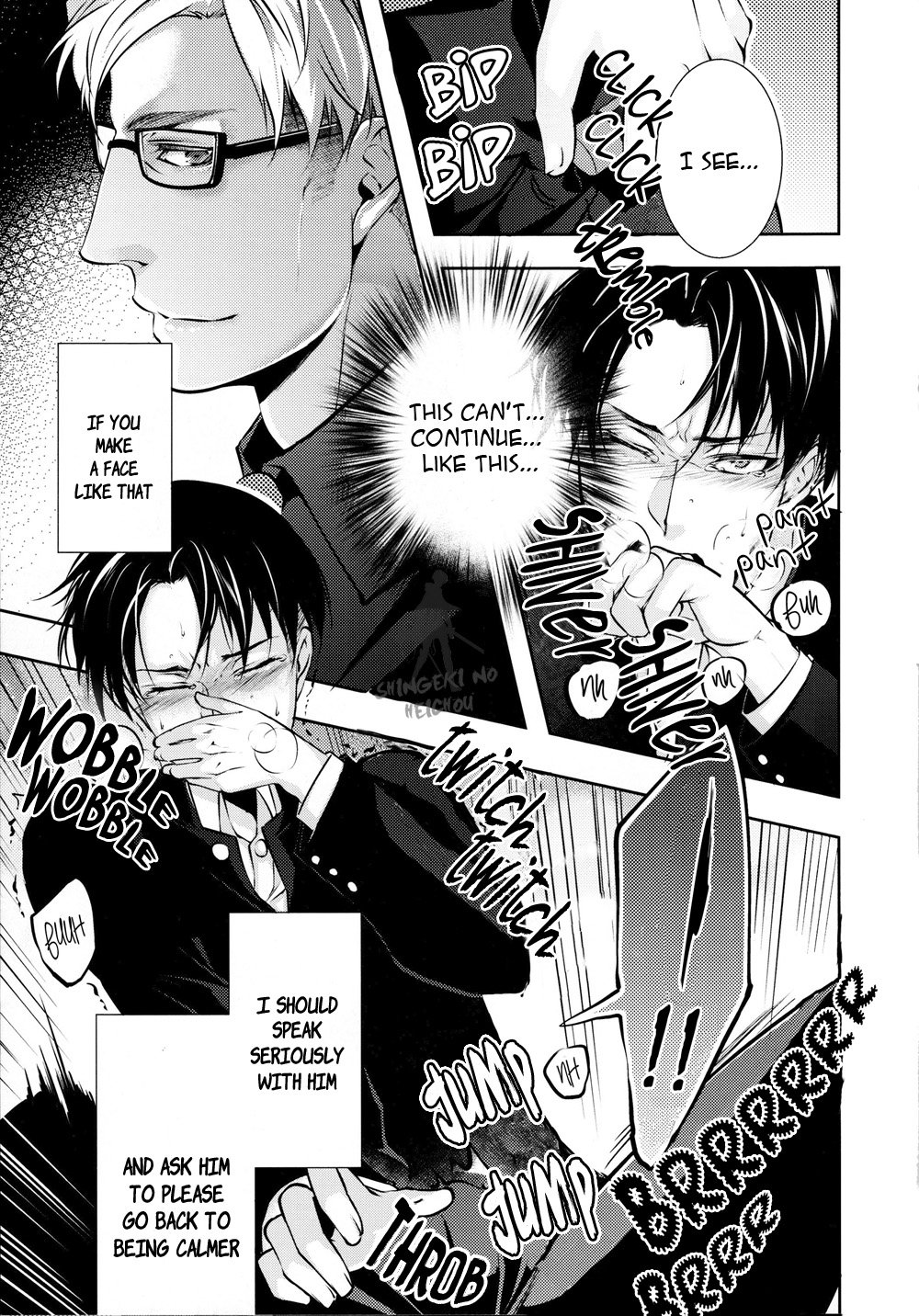 [PROMENADE (Shibao Kenta)] Hentai Kyoushi – Shingeki no Kyojin dj [Eng] — 012
