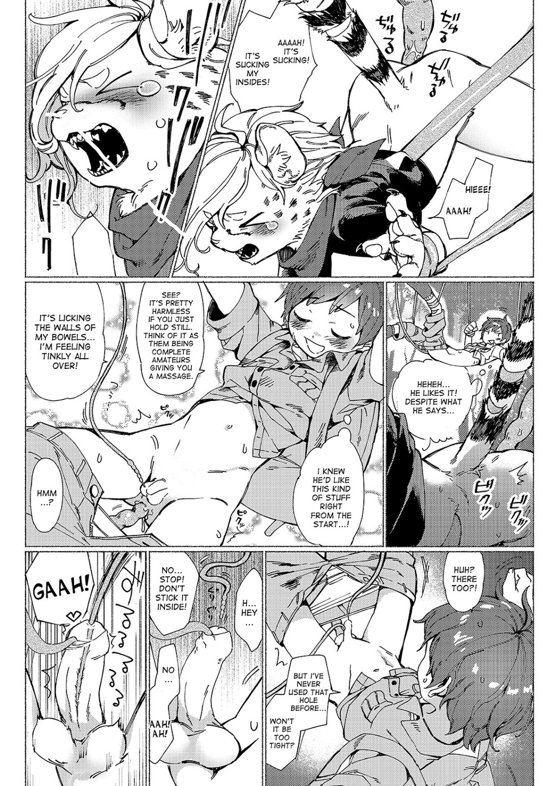 [Hitsuka no Tsukimiko (Hitsuka)] Jungle Bokki ~1-bonme ♂ Tobidashita~ [Eng] — 005