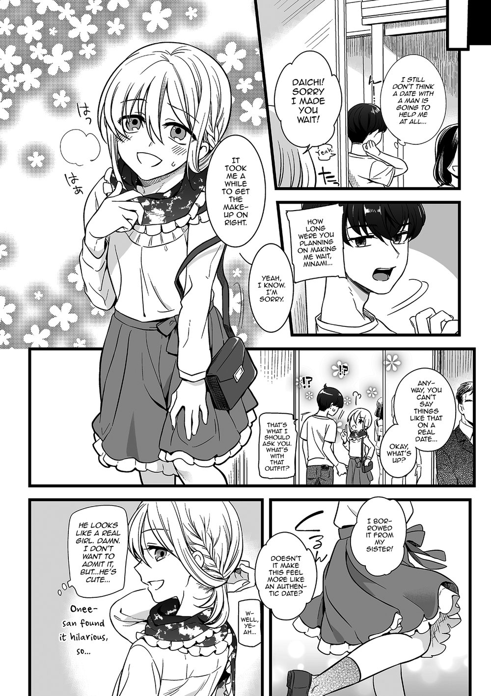 [Akai Yoru] Otokonoko to Date no Renchuu ♥ (Tamaharu) [Eng] — 002