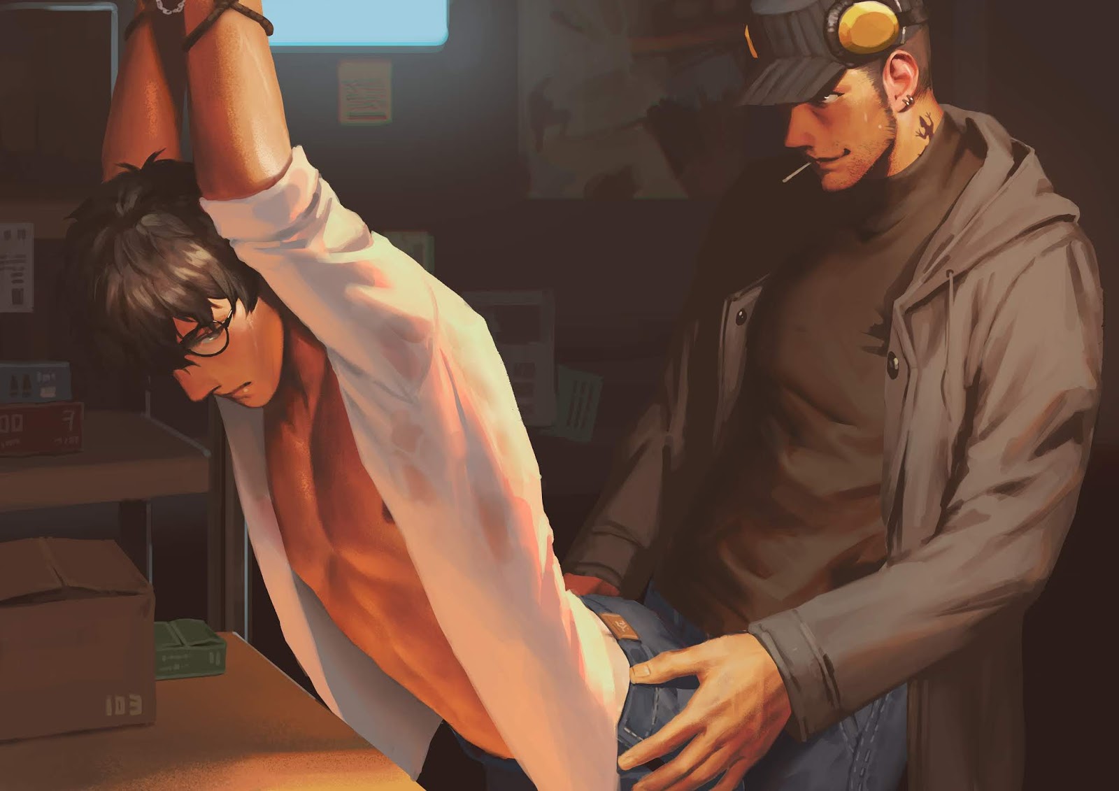[Penguin Frontier] Protagonist x Iwai Munehisa (Persona 5) — 001