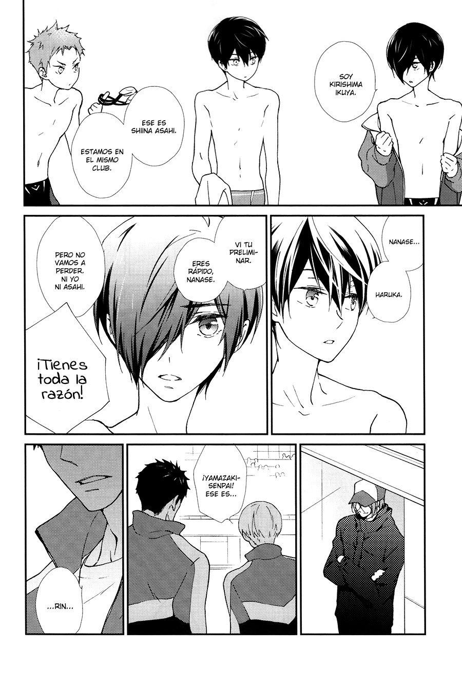 [Yagigoya (Yagi)] Free! dj – Laurels Illuminate You – Blessed Spring [Esp] — 027