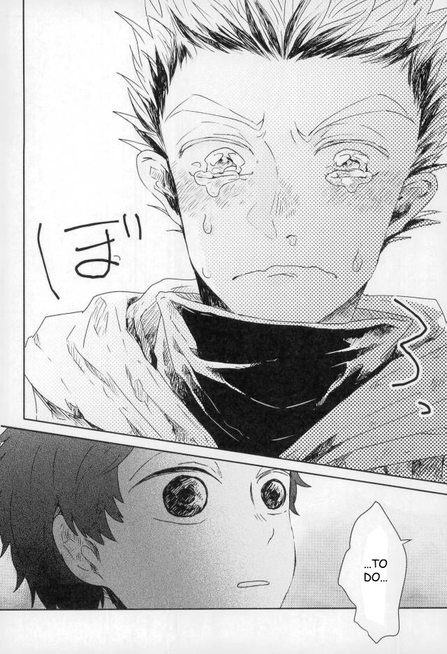 [Sakamoto] Nakimushi Shounen to Seinen Shoko 2 – Haikyuu!! dj [Eng] — 012