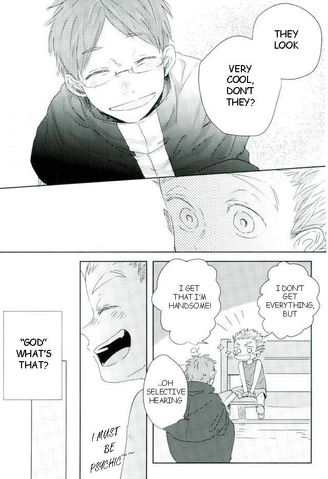 [Sakamoto] Nakimushi Shounen to Seinen Shoko 2 – Haikyuu!! dj [Eng] — 035