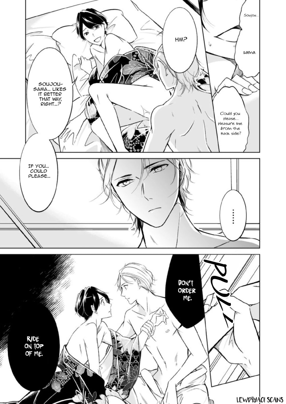 [Mikumo Yuzuru] Otoko ni Dakareru Tameni Umarete Kita (update c.4-9) [Eng] — 177