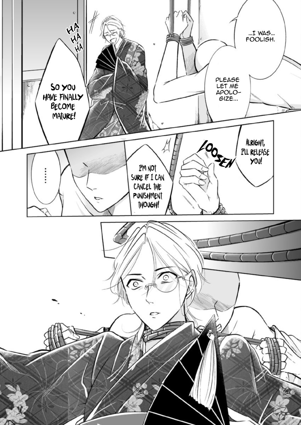 [Mikumo Yuzuru] Otoko ni Dakareru Tameni Umarete Kita (update c.4-9) [Eng] — 206