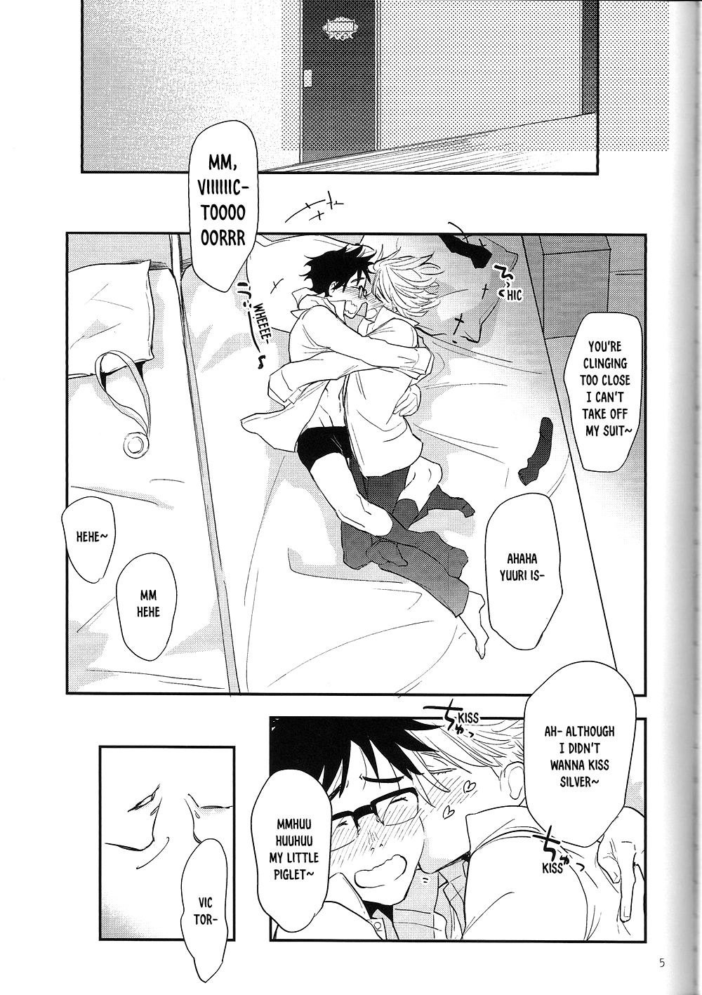 [Issho ni Ichido!] After banquet – Yuri on Ice dj [Eng] — 004