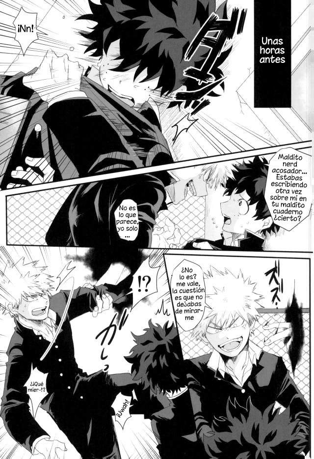 [MOMOCHI] Sono otoko jibun ni tsuki youchuui – Boku No Hero Academia dj [Esp] — 005
