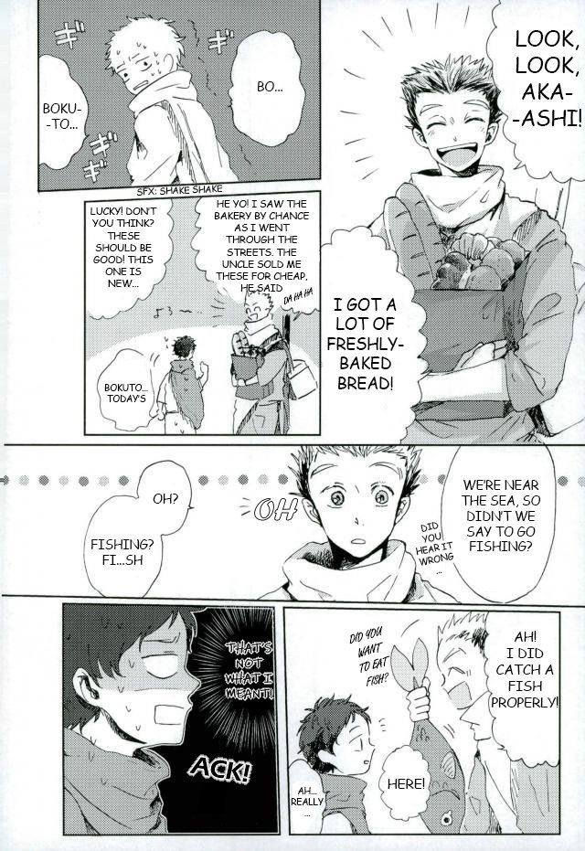 [Sakamoto] Nakimushi Shounen to Seinen Shoukou Extra – Haikyuu!! dj [Eng] — 006