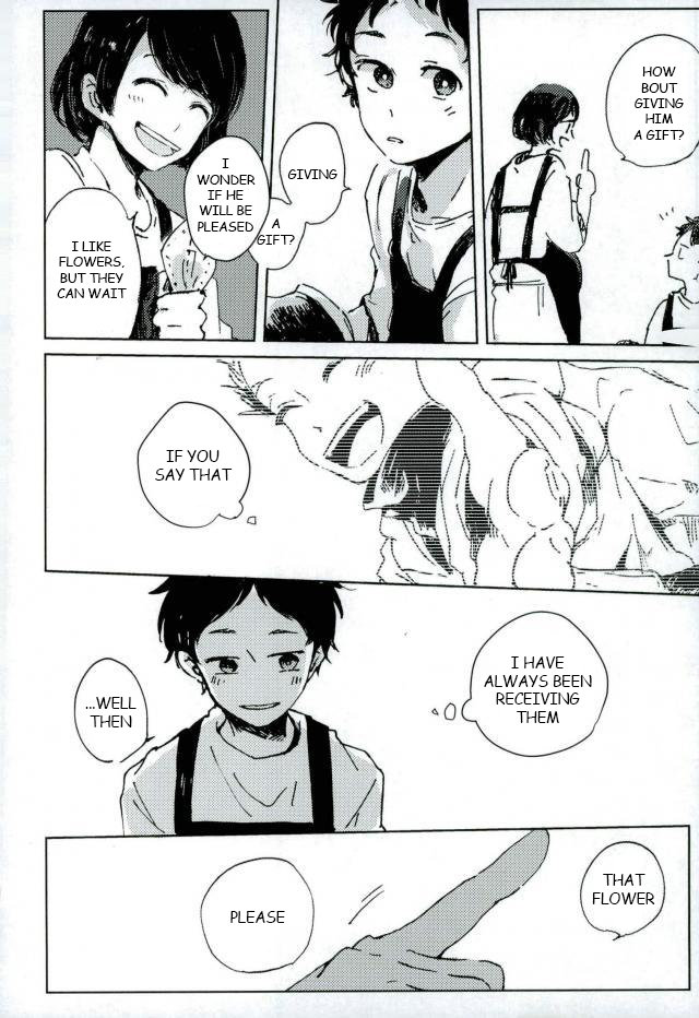 [Sakamoto] Nakimushi Shounen to Seinen Shoukou Extra – Haikyuu!! dj [Eng] — 028