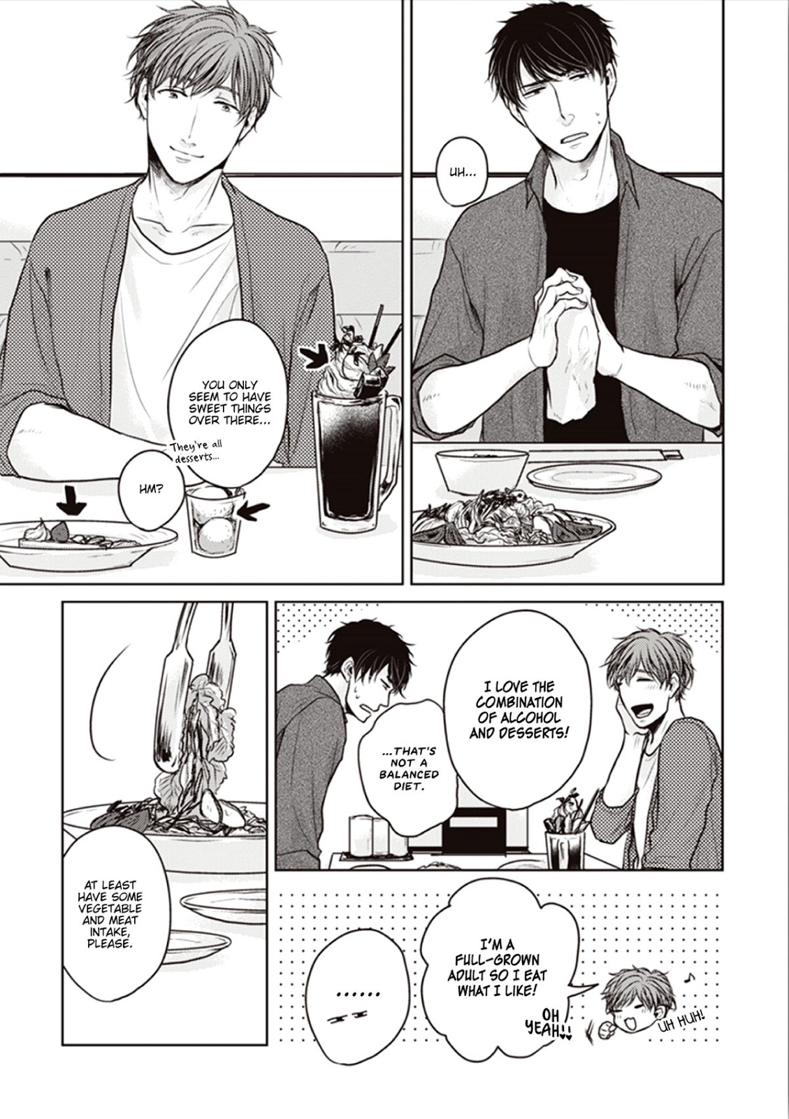 [NOHAGI Aki] Afureru Namida o Nomikondanara [Eng] — 042