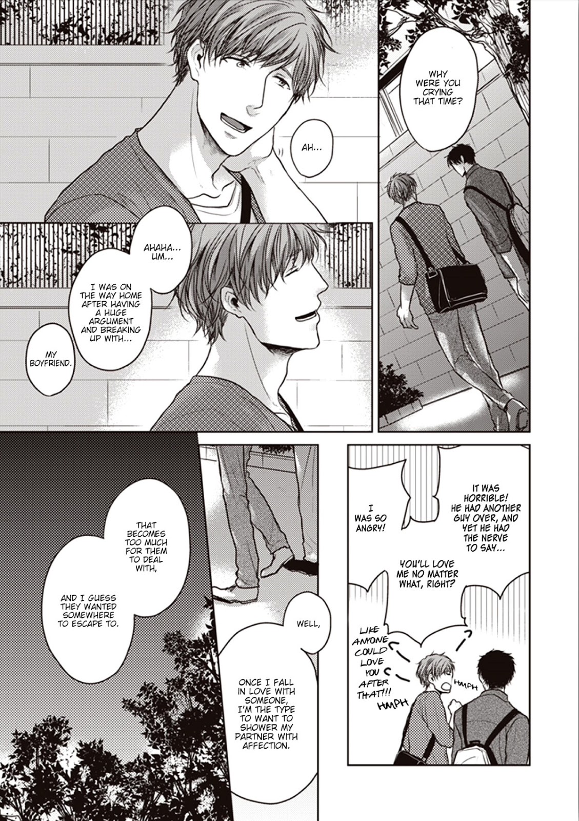 [NOHAGI Aki] Afureru Namida o Nomikondanara [Eng] — 046