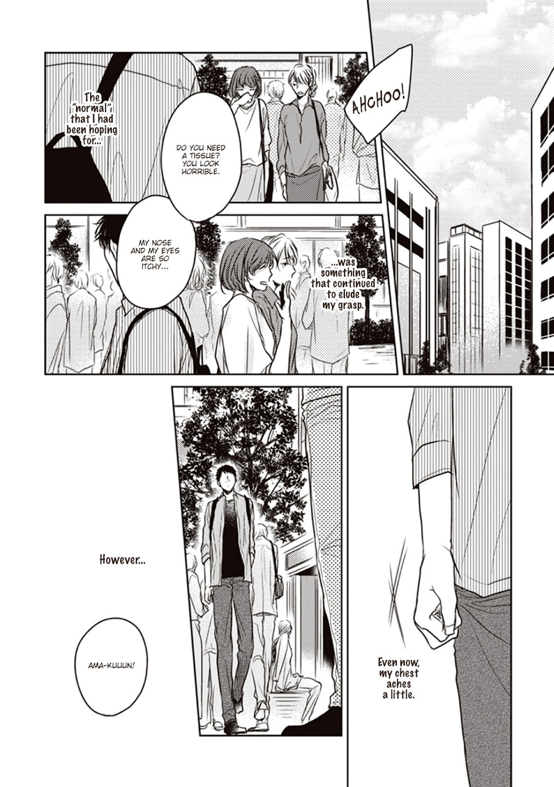 [NOHAGI Aki] Afureru Namida o Nomikondanara [Eng] — 145