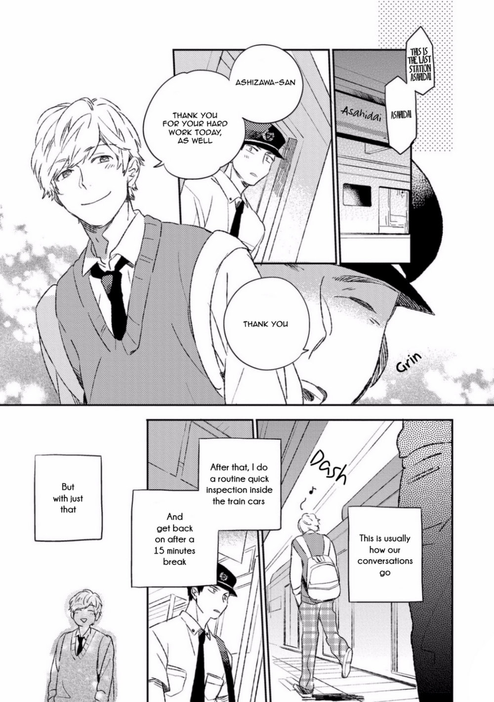 [Mofumofu Edako] 15 minutes train ride, watching you, shaking [Eng] — 005