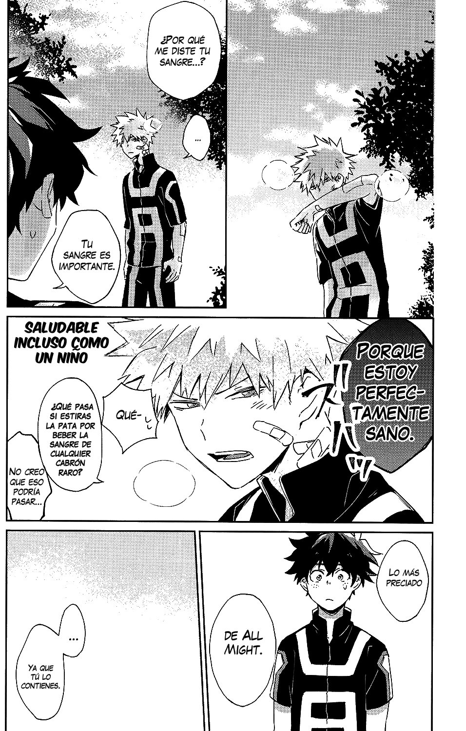 [Shounen H] suki na hito no – Boku no Hero Academia dj [Esp] — 028