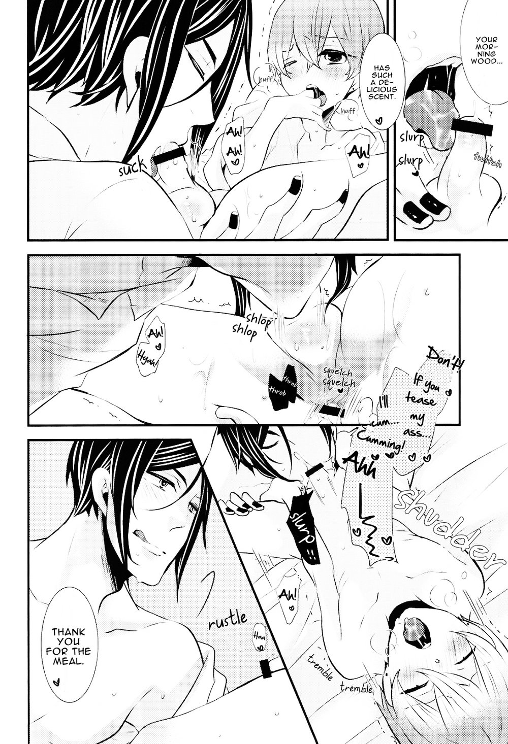[kuromamepack] Night and Day – Kuroshitsuji dj [Eng] — 019