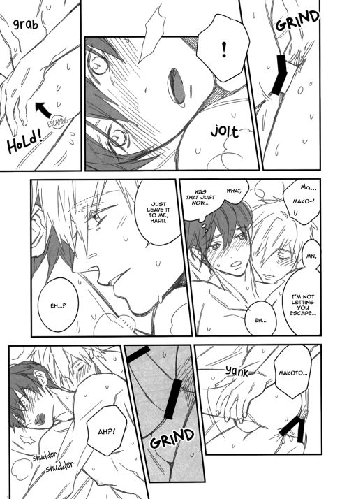 [Onichikusyou (Onii)] Free! dj – Kiss!! [Eng] — 012